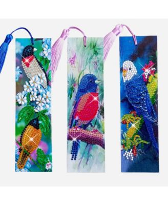 Painting Bookmark DIY Kit Birds Art Craft Gift