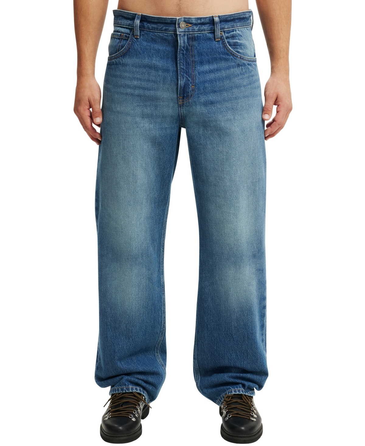Cotton On Men's Relaxed-fit Baggy Jeans In Blue