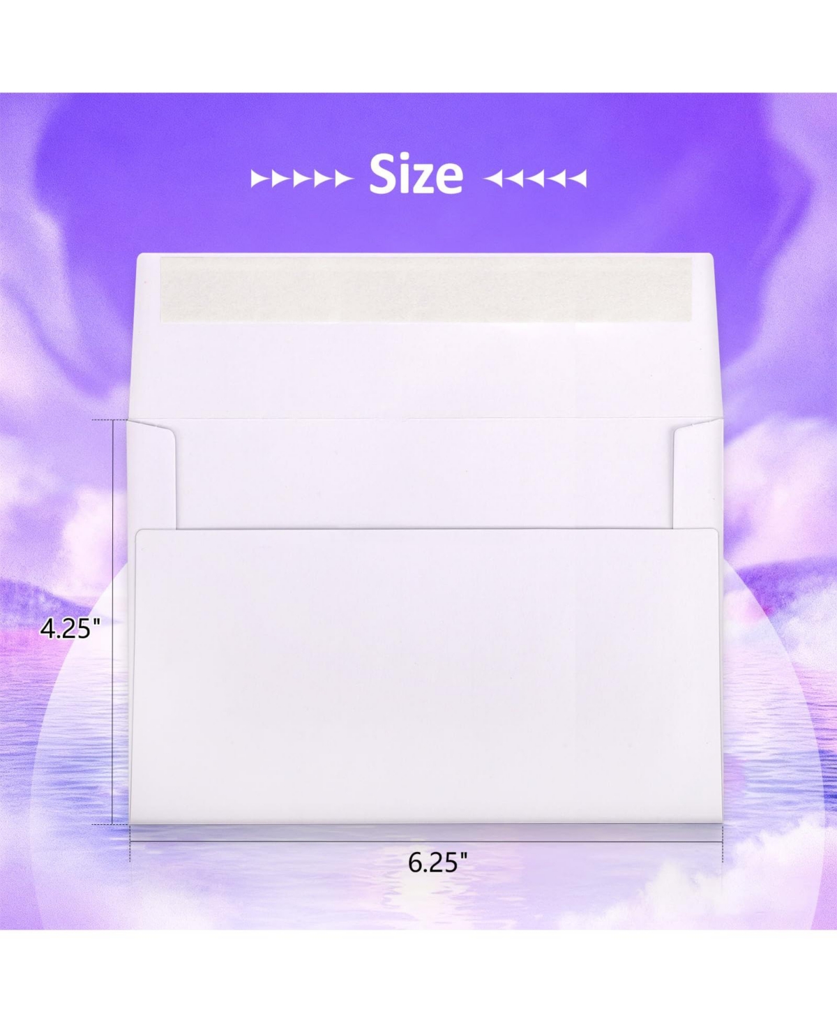 Gnuadz Self Seal Invitation Envelopes