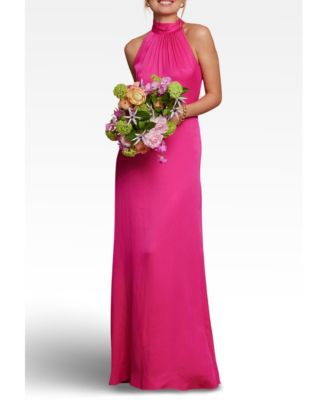 forest green satin bridesmaid dresses 9.7 inch wide Marsala Red Bridesmaid Bouquet