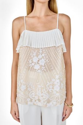 Women's Sequin Cami Top