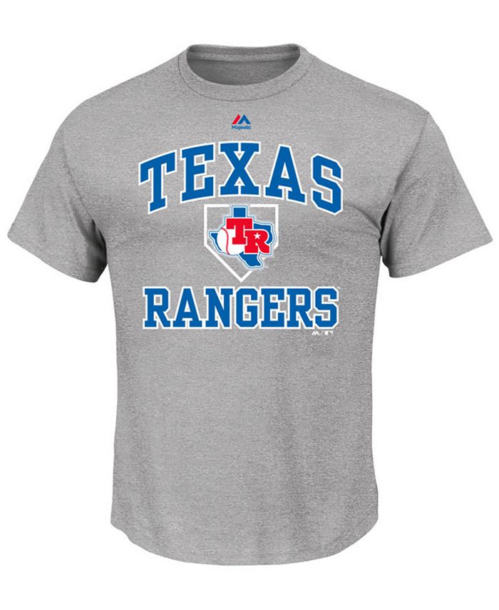Majestic Men's Texas Rangers Hit and Run T-Shirt - Macy's