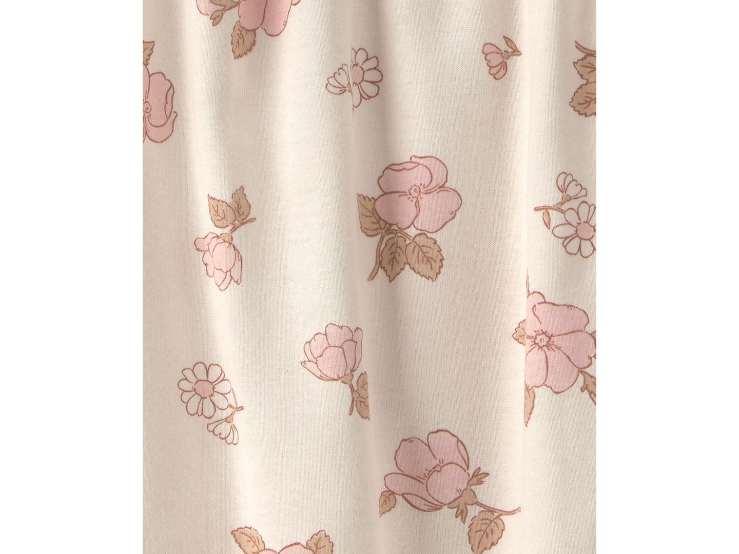 Платья Carter's Floral Long-Sleeve Sleeper Gowns, 2-Pack для девочек-малышей, цвет: Розовый / Слоновая кость — фото 3
