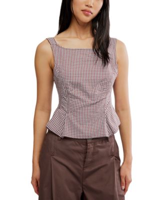 Women's Sun Faded Boat Neck Top