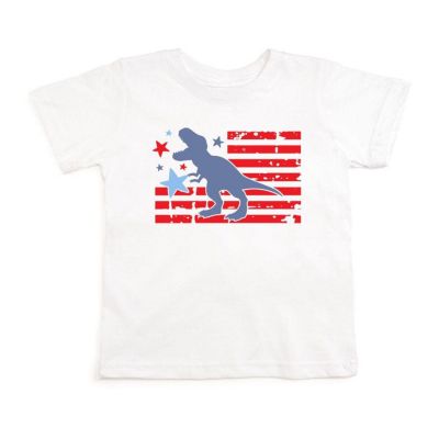 Baby Boys All American Dino Short Sleeve T-Shirt
