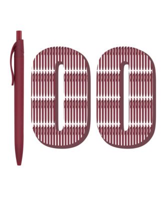  Click Pens Retractable Ballpoint Medium Point 100 Pack