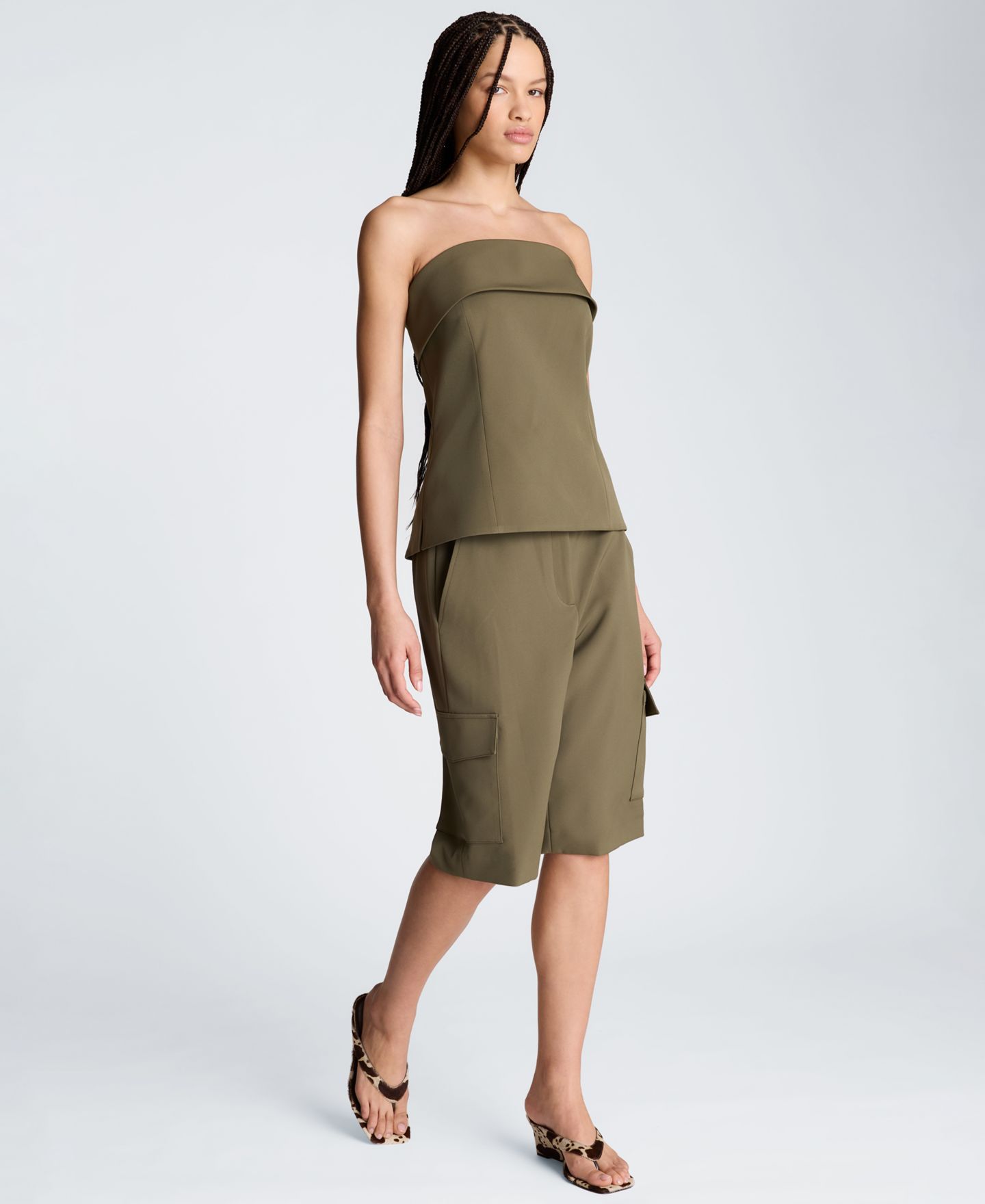 Корсет, без бретелей — Kenneth Cole, цвет: Зелёный — фото 6
