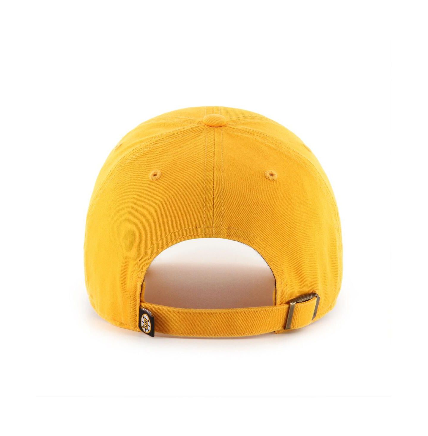 Мужская кепка '47 Brand Gold Boston Bruins Core Logo Clean Up Adjustable Hat — фото 2