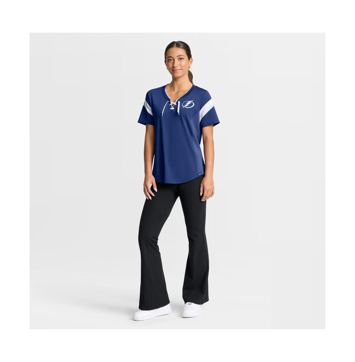 Женская футболка Fanatics Blue Tampa Bay Lightning Offside Athena — фото 4