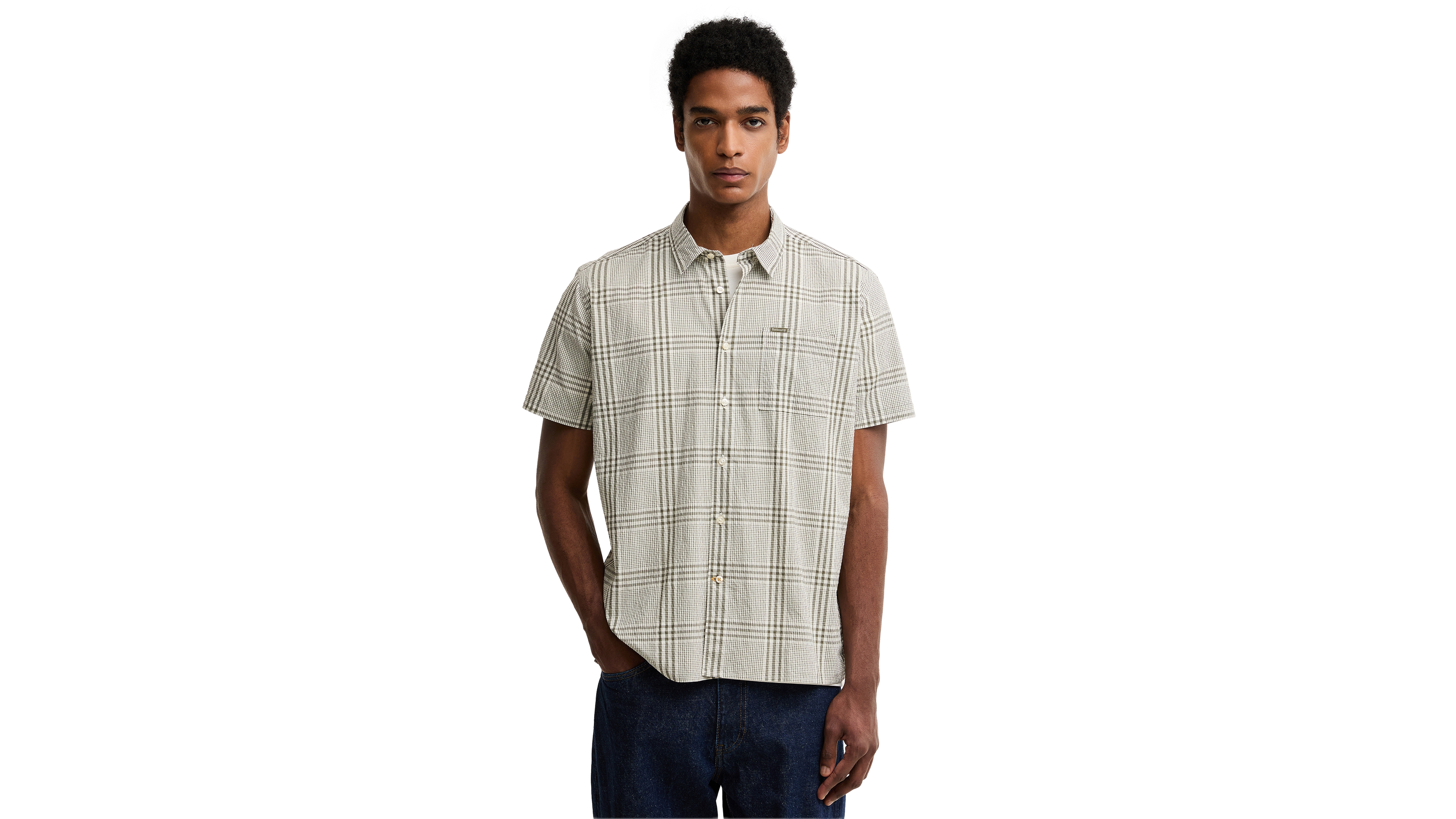 Barbour Men's Carrock Checked Seersucker Summer Shirt