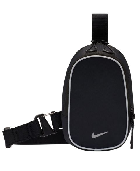 Сумка Nike Unisex Commute Crossbody, цвет: Чёрный / Серебряный