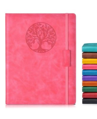 Lined Journal Notebook Hardcover Leather Ruled Writing Diary