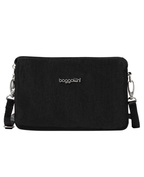 Женская сумка Baggallini The Only Small Crossbody Handbag, цвет: Чёрный