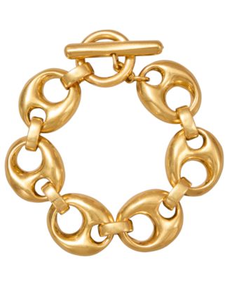 Donna Karan 24k Gold-Plated Mariner Drama Flex Bracelet - Gold 175$
