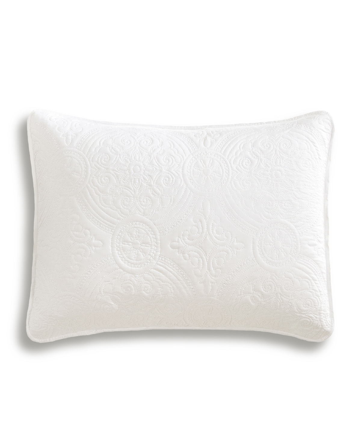 Simply Soft Heavily Stitched Solid 3-Pc. Quilt Set