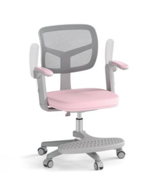 Children Desk Chair with Adjustable Height, Armrest and Footrest for Study Room Use
