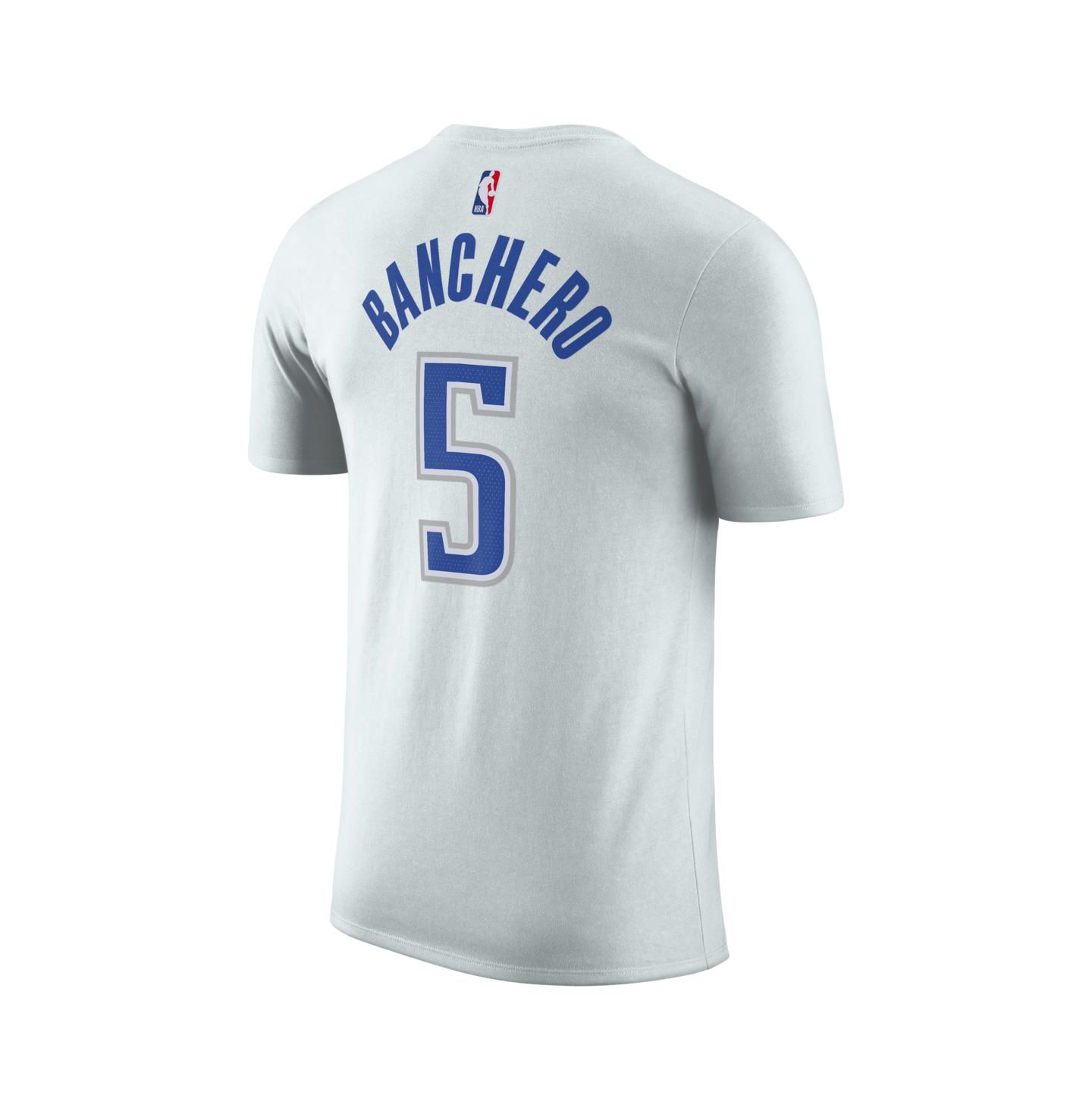 Футболка Nike Paolo Banchero Silver Orlando Magic 2025/26 City Edition Name & Number — фото 3