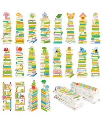 Spring Bookshelf Bookmarks Bulk 20 Styles