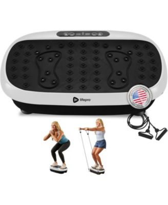 HexaPlate Lite Vibration Plate Exercise Machine - Full Body Vibrating Platform for Lymphatic Drainage, Recovery & Muscle Toning