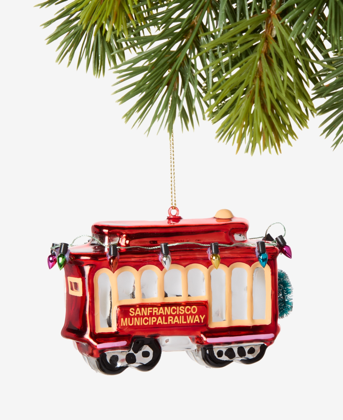Holiday Lane San Francisco Trolley Car Ornament, Exclusively at Macy's