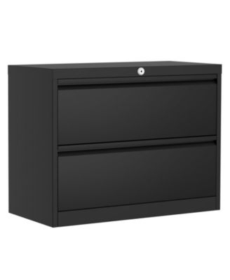 2-Drawer Metal File Cabinet with Lock for Home Office