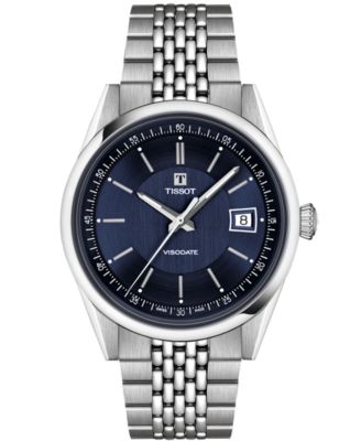 Unisex Round Silver Stainless Steel Watch 39mm
