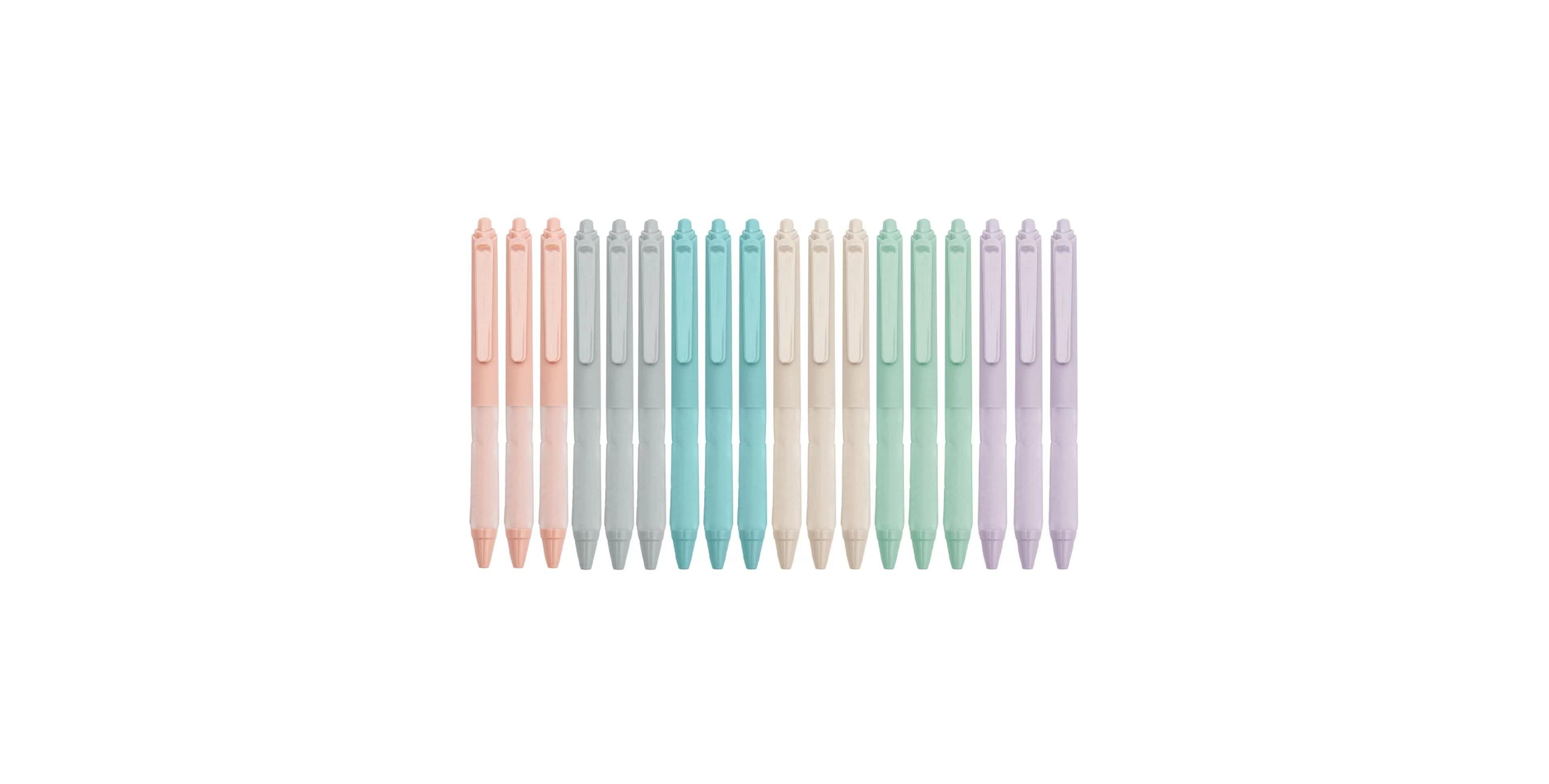Gnuadz Ballpoint Pen Soft Grip Retractable 1mm Medium Point