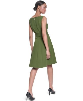 KARL LAGERFELD PARIS Women's Green Dresses | Macy's