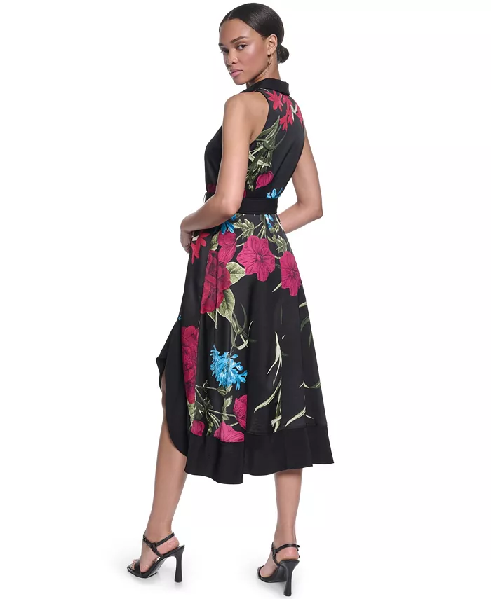 Women's Printed Midi Dress - thumbnail 5