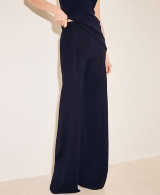 Women's Knitted Wide Leg Pants