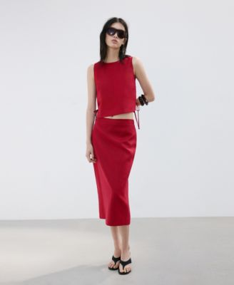 Women's Bows Linen Top
