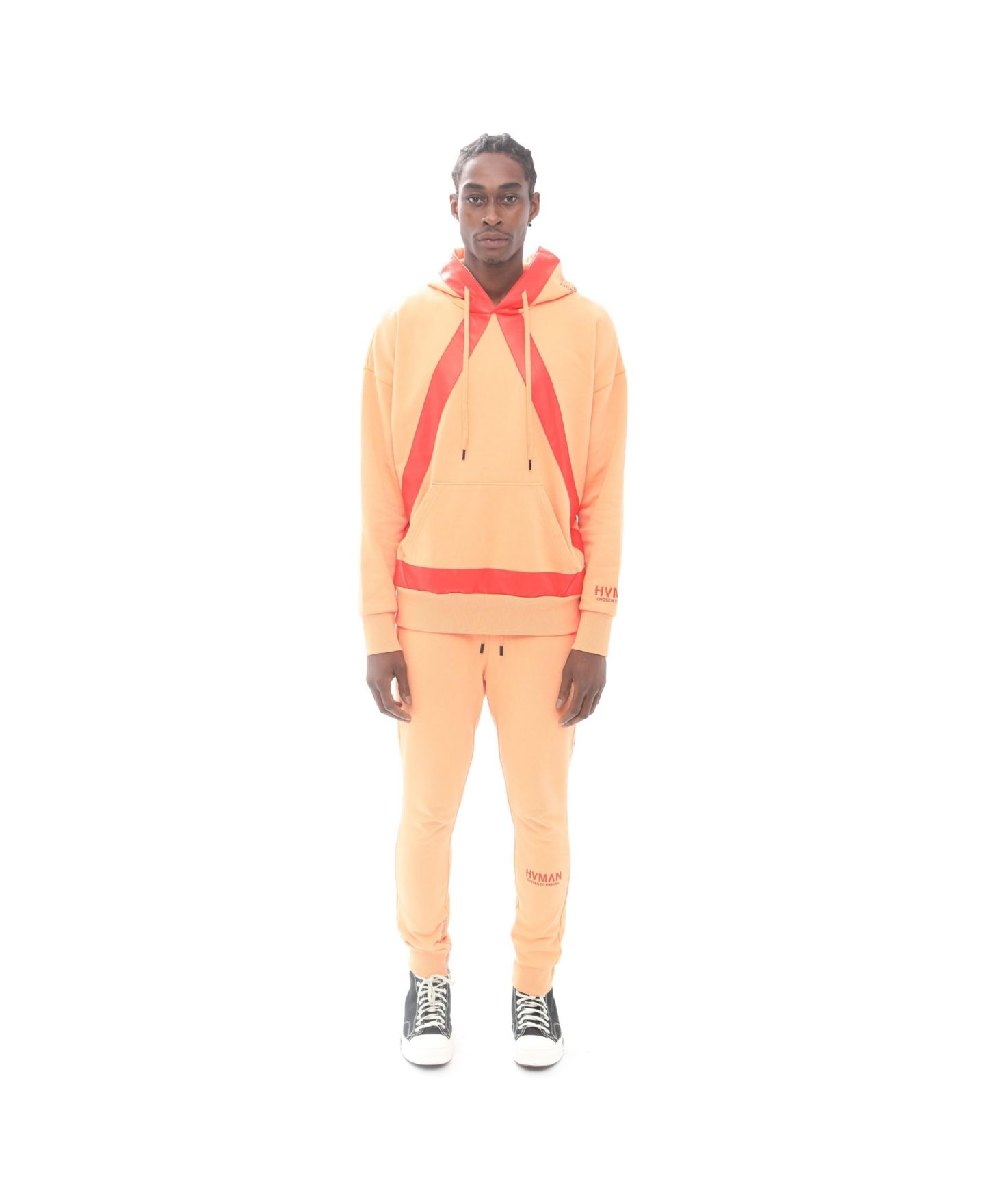 Мужская толстовка Hvman Chosen To Prevail x Cult Pullover in Apricot — фото 2