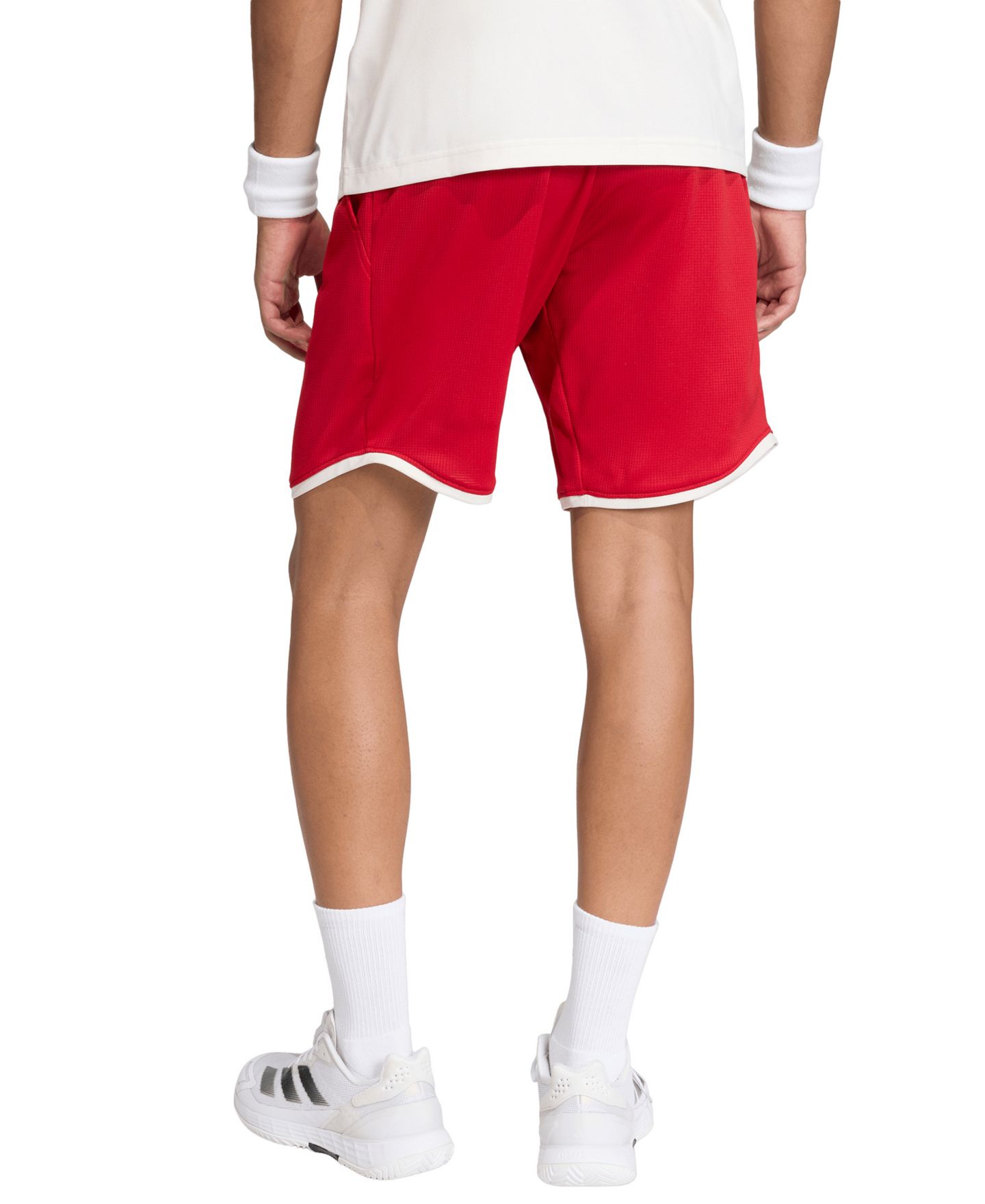 Мужские шорты adidas Classics Tennis Shorts, цвет: Красный — фото 3