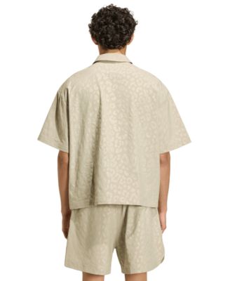 adidas Men's Tech Leopard Short-Sleeve Shirt - Macy's
