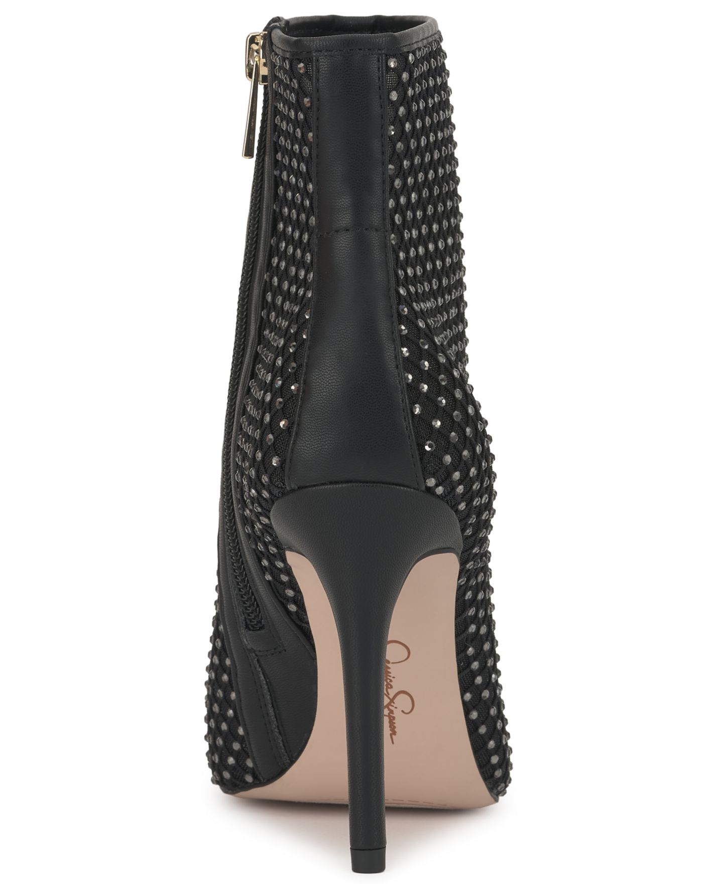 Женские ботинки Jessica Simpson Pazra Stiletto Dress Booties, цвет: Чёрный — фото 3