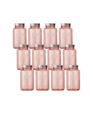 Glass Mason Jars, Regular Mouth, Quart Size (32 oz), Pack of 12