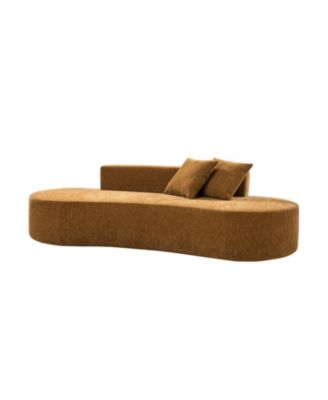 Nerio 94" Modern No Assembly Required Compressed Cloud Sofa