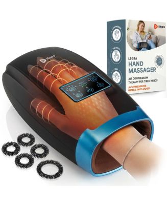 Lifepro Legra Hand Massager with Heat & Compression  Electric Hand Massager  for Arthritis, Fingers, Palm & Wrist Therapy, 5 Modes - Macy's