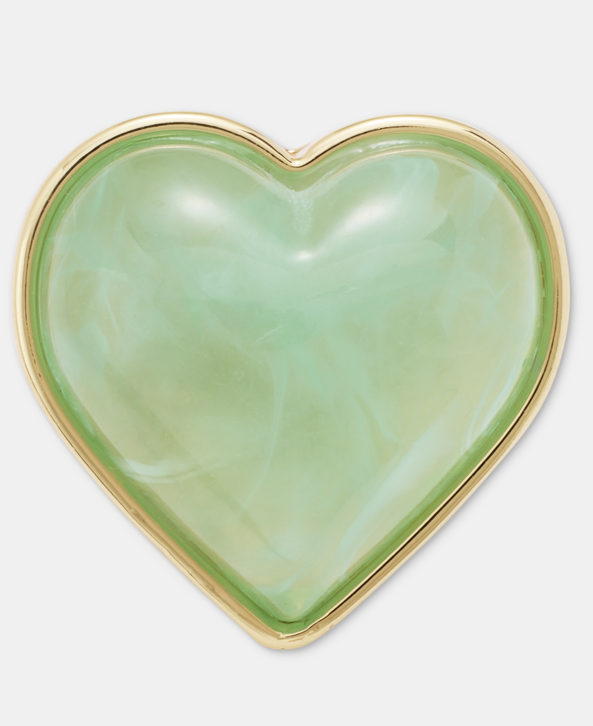 On 34th Heart Button Earrings, Macy's Exclusive