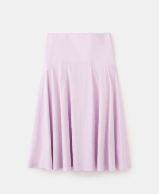 Women's Starring Hailey Bieber Flared Midi Skirt