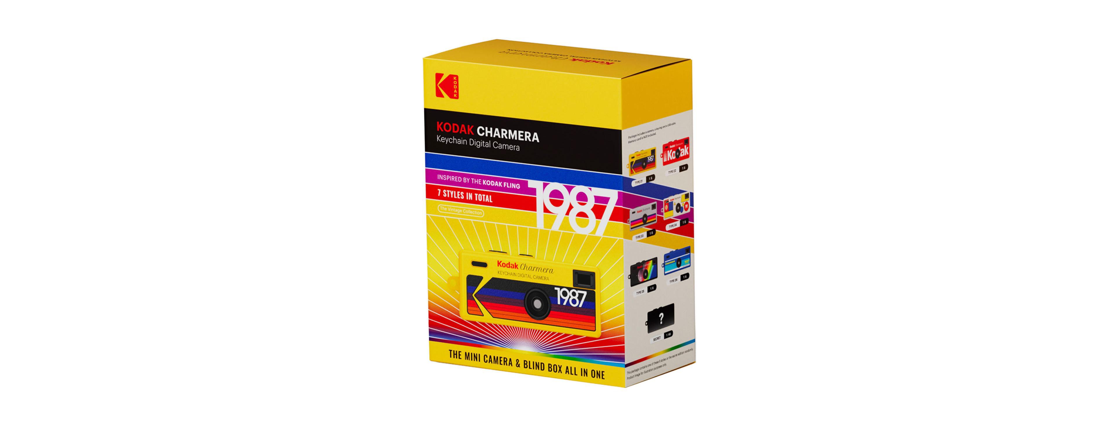 Kodak Charmera 1.6MP Keychain Digital Camera Blind Box Collection