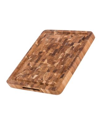 Butcher Block Carving Cutting Board, 16" x 12"