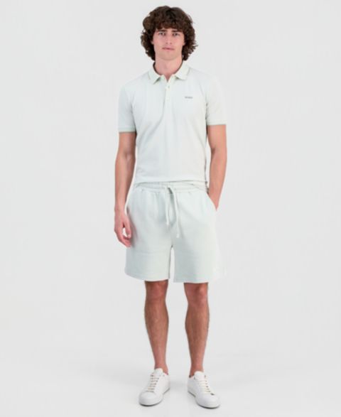 Мужские шорты Hugo Boss HUGO by Daronso French Terry, цвет: Lt/Pas Grn