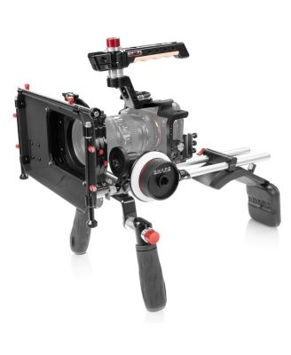 Shoulder Mount with Matte Box and Follow Focus for Sony Alpha a7R IV