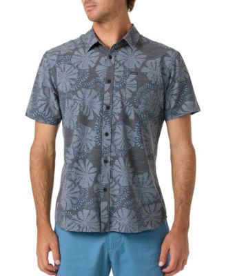 Men's Printed Short-Sleeve Shirt