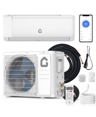 12000 BTU Mini Split AC and Heat Pump, 21 SEER2, Cools 750 Sq. Ft, Alexa Compatible, WiFi, Self-Cleaning, 230V