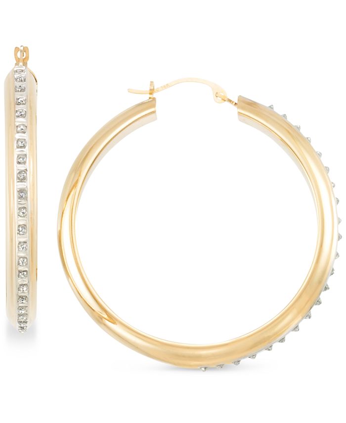 Gold over top resin earrings