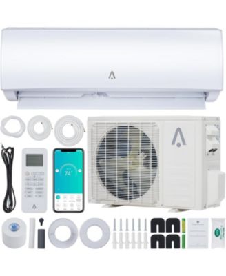 18000 BTU Mini Split AC and Heat Pump, 21 SEER2 Inverter, WiFi and Alexa, Cools 1250 Sq. Ft, 230V Kit