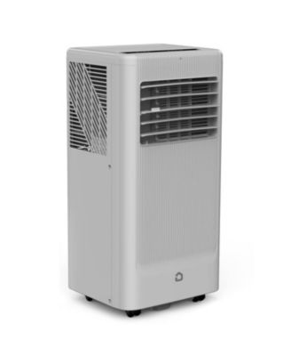 3-in-1 8000 BTU Portable Air Conditioner, Cools Up to 350 Sq.Ft. with Complete Installation Kit, Grey