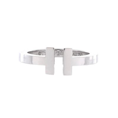Pre-Owned Tiffany and Co T Square Ring